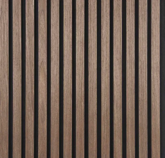 Luxury American Walnut Acoustic Slat Wood Wall Panels